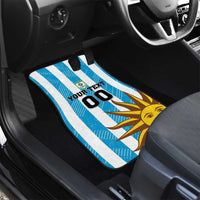 Custom Uruguay Football Car Mats Sol De May - Wonder Print Shop