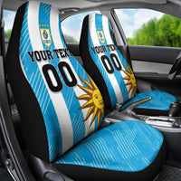Custom Uruguay Football Car Seat Cover Sol De May - Wonder Print Shop