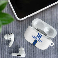 Custom Finland Football AirPods Case Suomi Champion Sami Pattern - Wonder Print Shop