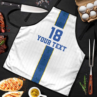 Custom Finland Football Apron Suomi Champion Sami Pattern - Wonder Print Shop