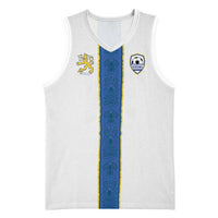 Custom Finland Football Basketball Jersey Suomi Champion Sami Pattern - Wonder Print Shop