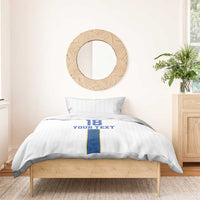 Custom Finland Football Bedding Set Suomi Champion Sami Pattern - Wonder Print Shop