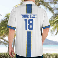 Custom Finland Football Hawaiian Shirt Suomi Champion Sami Pattern - Wonder Print Shop