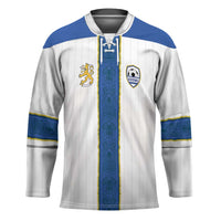 Custom Finland Football Hockey Jersey Suomi Champion Sami Pattern - Wonder Print Shop