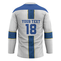 Custom Finland Football Hockey Jersey Suomi Champion Sami Pattern - Wonder Print Shop