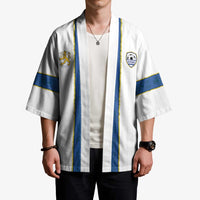 Custom Finland Football Kimono Suomi Champion Sami Pattern - Wonder Print Shop