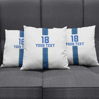 Custom Finland Football Pillow Cover Suomi Champion Sami Pattern - Wonder Print Shop