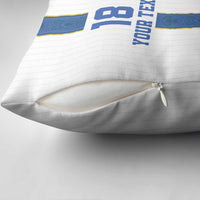 Custom Finland Football Pillow Cover Suomi Champion Sami Pattern - Wonder Print Shop