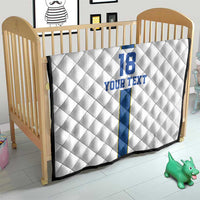 Custom Finland Football Quilt Suomi Champion Sami Pattern - Wonder Print Shop