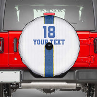 Custom Finland Football Spare Tire Cover Suomi Champion Sami Pattern - Wonder Print Shop