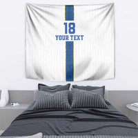 Custom Finland Football Tapestry Suomi Champion Sami Pattern - Wonder Print Shop