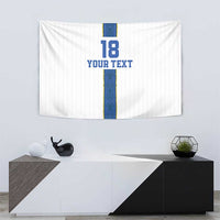 Custom Finland Football Tapestry Suomi Champion Sami Pattern - Wonder Print Shop