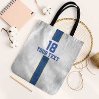 Custom Finland Football Tote Bag Suomi Champion Sami Pattern - Wonder Print Shop