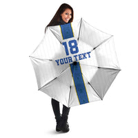 Custom Finland Football Umbrella Suomi Champion Sami Pattern - Wonder Print Shop