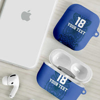 Custom Finland Football Champion AirPods Case Sami Pattern - Wonder Print Shop