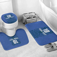 Custom Finland Football Champion Bathroom Set Sami Pattern - Wonder Print Shop
