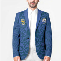 Custom Finland Football Champion Blazer Sami Pattern - Wonder Print Shop