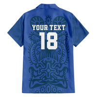 Custom Finland Football Champion Family Matching Off The Shoulder Long Sleeve Dress and Hawaiian Shirt Sami Pattern - Wonder Print Shop