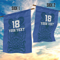 Custom Finland Football Champion Garden Flag Sami Pattern - Wonder Print Shop