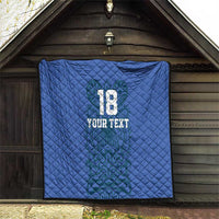 Custom Finland Football Champion Quilt Sami Pattern - Wonder Print Shop