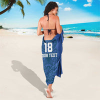 Custom Finland Football Champion Sarong Sami Pattern - Wonder Print Shop
