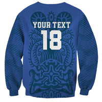 Custom Finland Football Champion Sweatshirt Sami Pattern - Wonder Print Shop