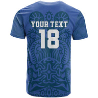 Custom Finland Football Champion T Shirt Sami Pattern - Wonder Print Shop