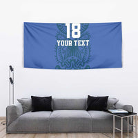 Custom Finland Football Champion Tapestry Sami Pattern - Wonder Print Shop