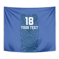 Custom Finland Football Champion Tapestry Sami Pattern - Wonder Print Shop