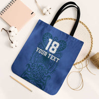 Custom Finland Football Champion Tote Bag Sami Pattern - Wonder Print Shop