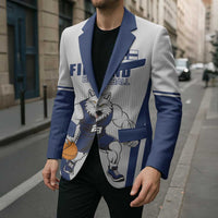 Finland Basketball Custom Blazer Wolf Mascot Dynamic Style - Wonder Print Shop
