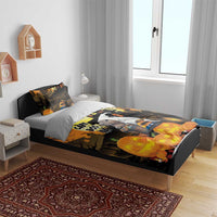 Capy-Boo-Ra Halloween Bedding Set Haunted House And Pumpkin Spooky - Wonder Print Shop