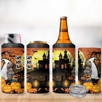 Capy-Boo-Ra Halloween 4 in 1 Can Cooler Tumbler Haunted House And Pumpkin Spooky - Wonder Print Shop