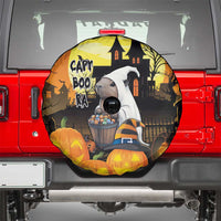 Capy-Boo-Ra Halloween Spare Tire Cover Haunted House And Pumpkin Spooky - Wonder Print Shop