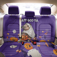 Capy-Boo-Ra Halloween Back Car Seat Cover Bats And Pumpkins Funny Style - Wonder Print Shop