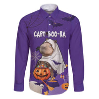 Capy-Boo-Ra Halloween Family Matching Puletasi and Hawaiian Shirt Bats And Pumpkins Funny Style - Wonder Print Shop