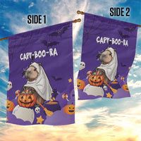 Capy-Boo-Ra Halloween Garden Flag Bats And Pumpkins Funny Style - Wonder Print Shop