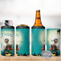 Capy-Boo-Ra Halloween 4 in 1 Can Cooler Tumbler Spooky Halloween Night With Pumpkins - Wonder Print Shop