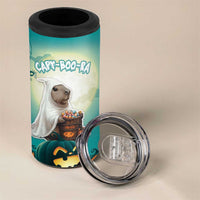 Capy-Boo-Ra Halloween 4 in 1 Can Cooler Tumbler Spooky Halloween Night With Pumpkins - Wonder Print Shop