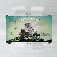 Capy-Boo-Ra Halloween Tablecloth Spooky Halloween Night With Pumpkins - Wonder Print Shop