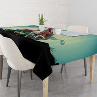 Capy-Boo-Ra Halloween Tablecloth Spooky Halloween Night With Pumpkins - Wonder Print Shop