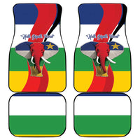 Central African Republic Republic Day 1958 Car Mats Unite, Dignite, Travail - Flag Style - Wonder Print Shop