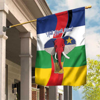 Central African Republic Republic Day 1958 Garden Flag Unite, Dignite, Travail - Flag Style - Wonder Print Shop