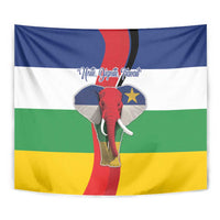 Central African Republic Republic Day 1958 Tapestry Unite, Dignite, Travail - Flag Style - Wonder Print Shop