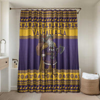 Merry Christmas from Vikingnations Bathroom Set Valhalla-La Santa - Wonder Print Shop