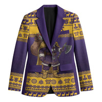 Merry Christmas from Vikingnations Blazer Valhalla-La Santa - Wonder Print Shop