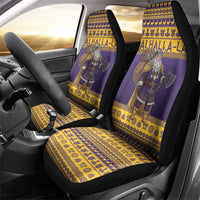 Merry Christmas from Vikingnations Car Seat Cover Valhalla-La Santa - Wonder Print Shop
