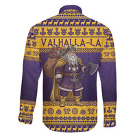 Merry Christmas from Vikingnations Family Matching Tank Maxi Dress and Hawaiian Shirt Valhalla-La Santa - Wonder Print Shop