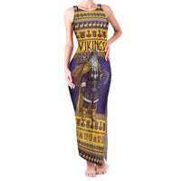 Merry Christmas from Vikingnations Family Matching Tank Maxi Dress and Hawaiian Shirt Valhalla-La Santa - Wonder Print Shop