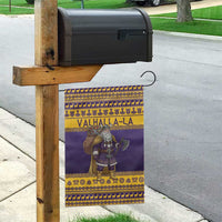 Merry Christmas from Vikingnations Garden Flag Valhalla-La Santa - Wonder Print Shop